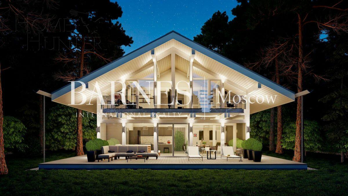 2-этажный коттедж 261 м² с отделкой