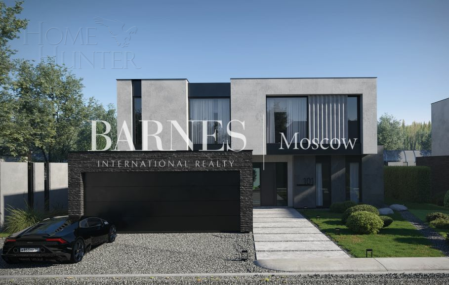 2-этажный коттедж 393 м² без отделки