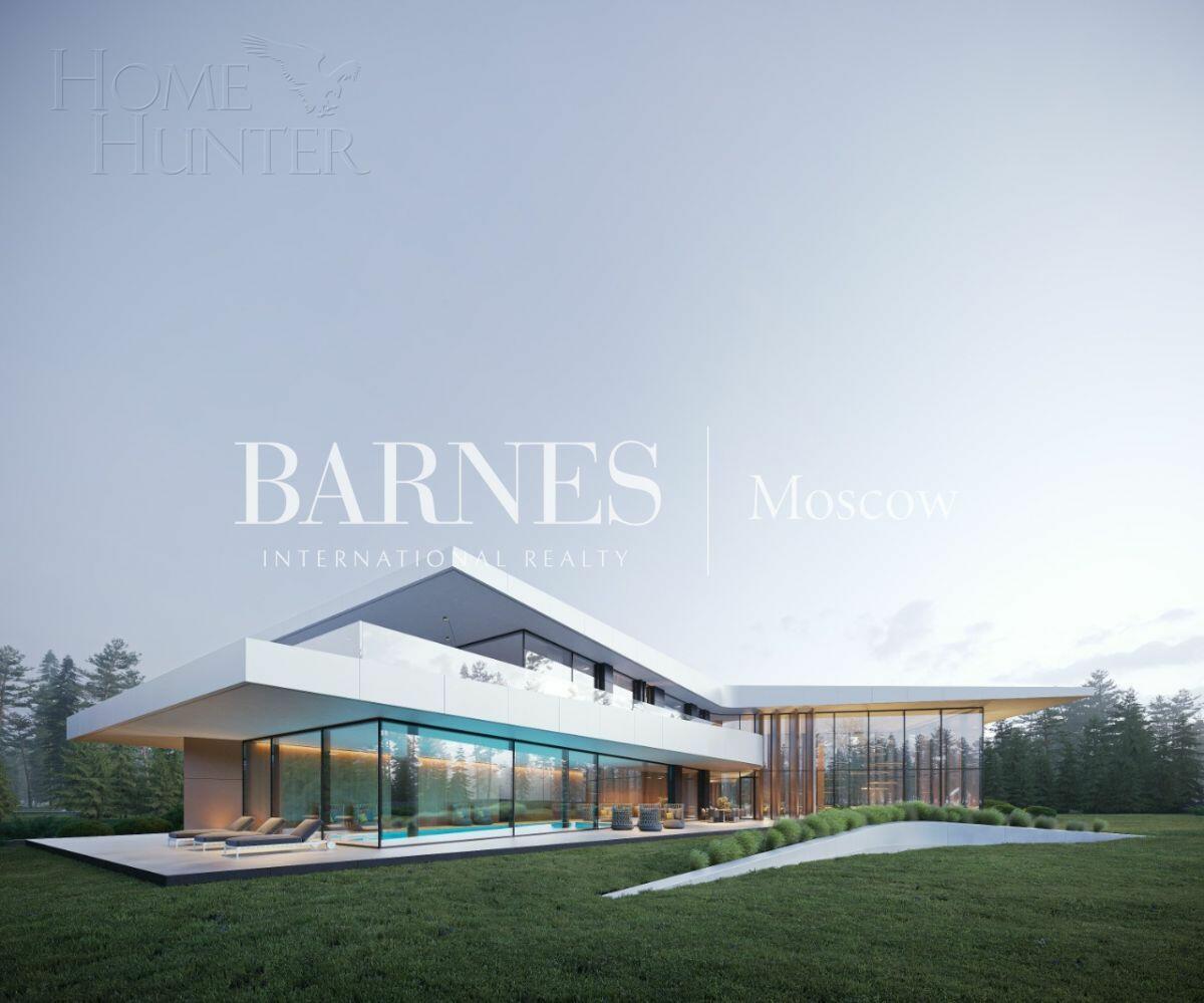 2-этажный коттедж 2 100 м² без отделки