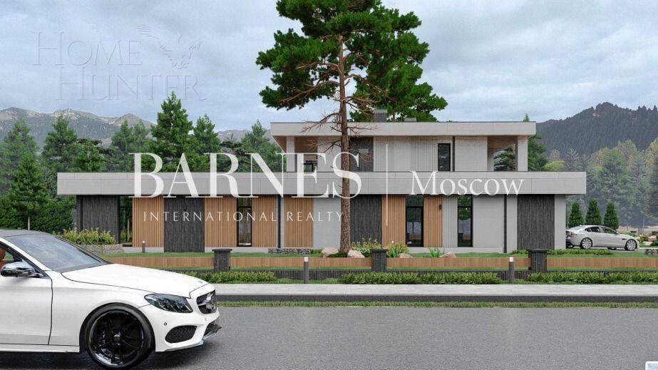 2-этажный коттедж 580 м² без отделки