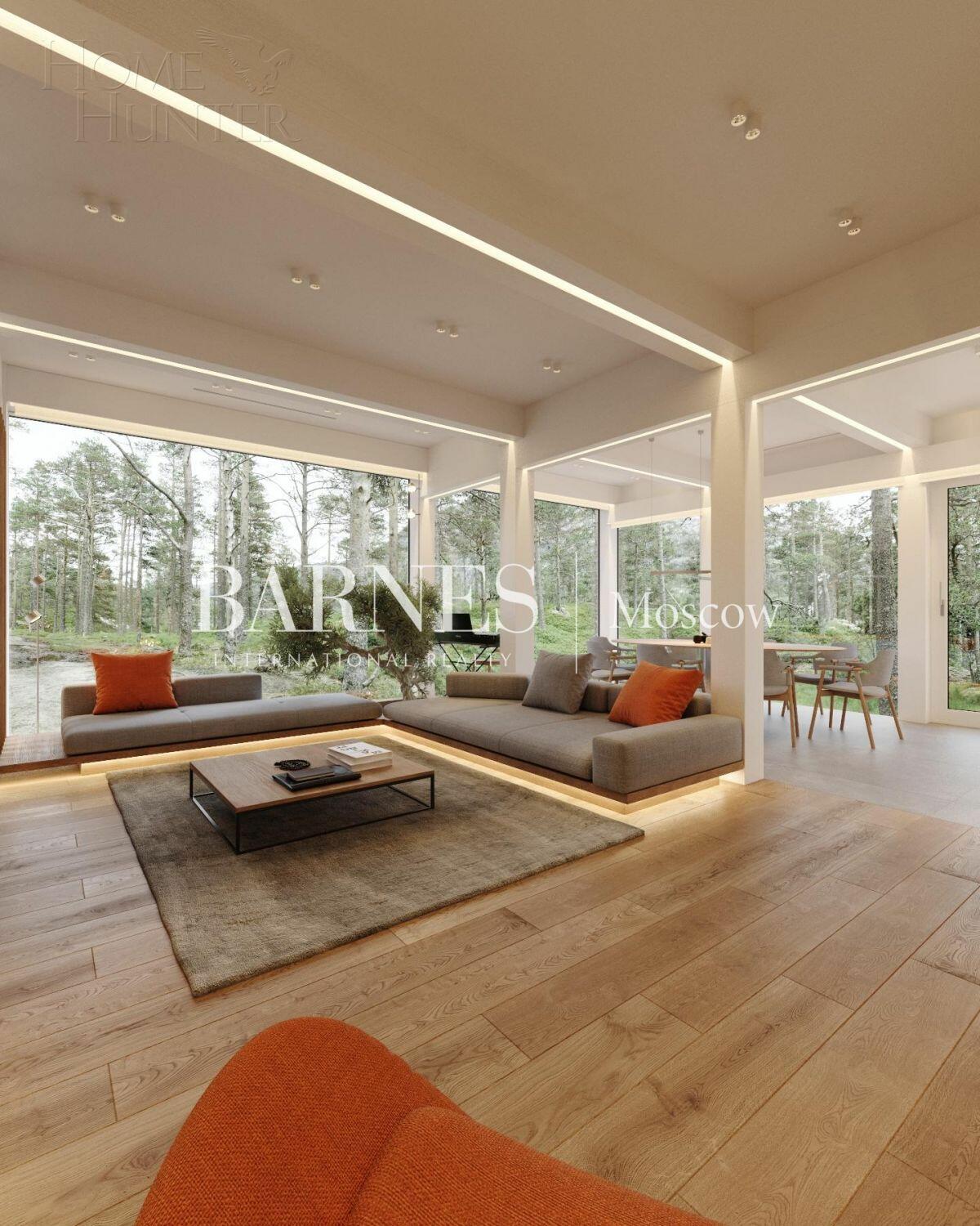 2-этажный коттедж 261 м² с отделкой