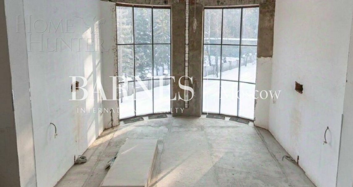 2-этажный коттедж 950 м² без отделки