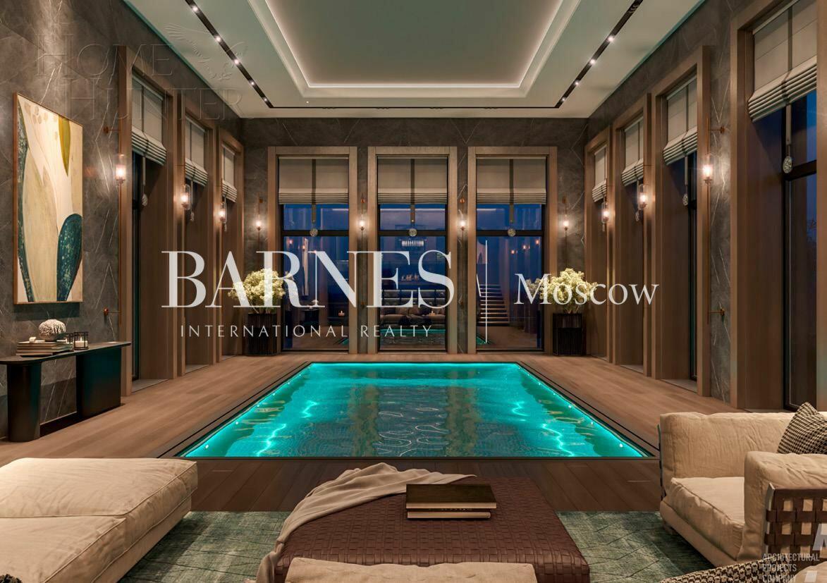 2-этажный коттедж 1 269 м² без отделки