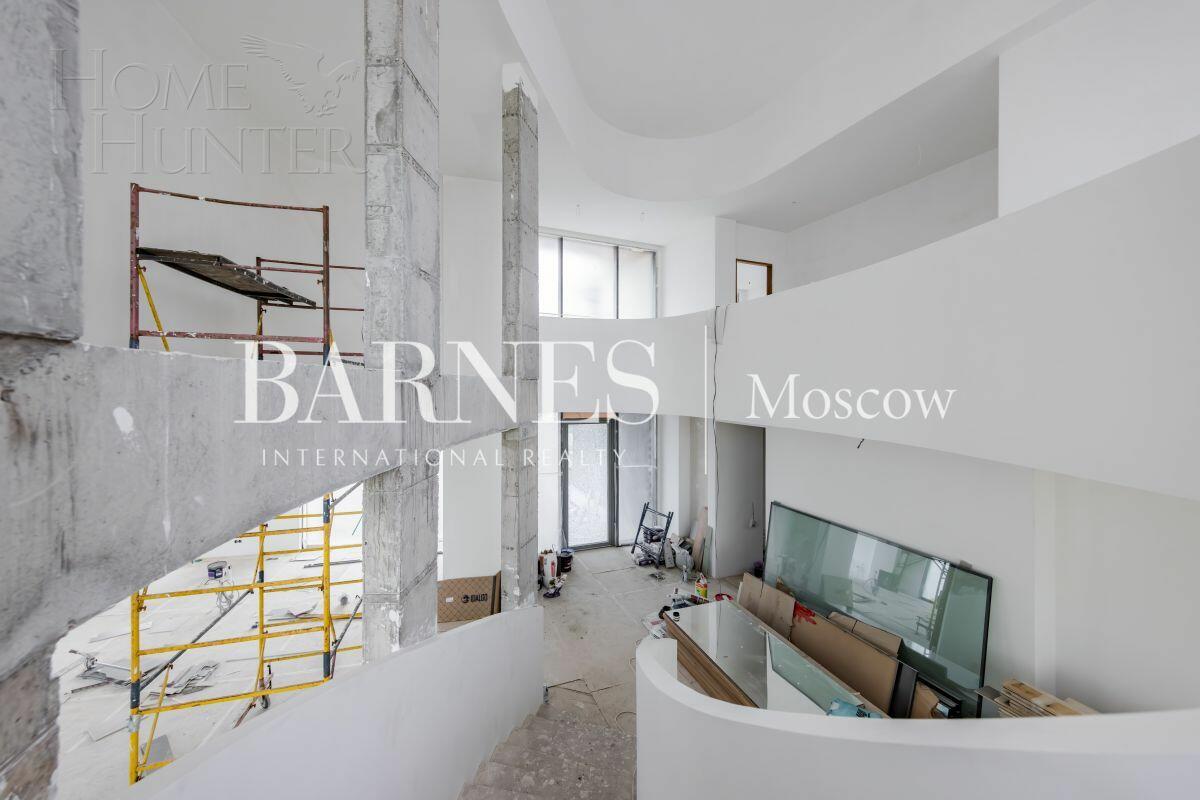 2-этажный коттедж 750 м² без отделки