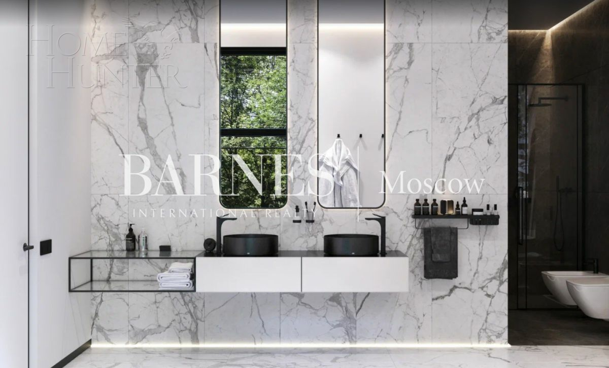 2-этажный коттедж 340 м² с отделкой