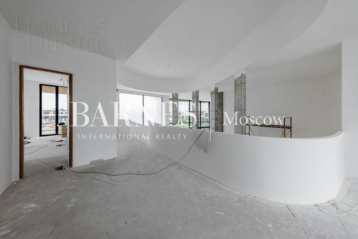 2-этажный коттедж 750 м² без отделки