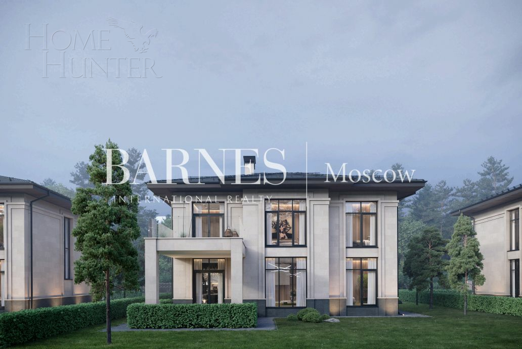 2-этажный коттедж 307 м² без отделки