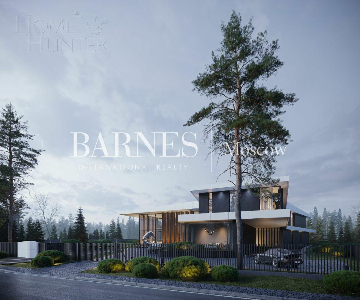 2-этажный коттедж 2 100 м² без отделки