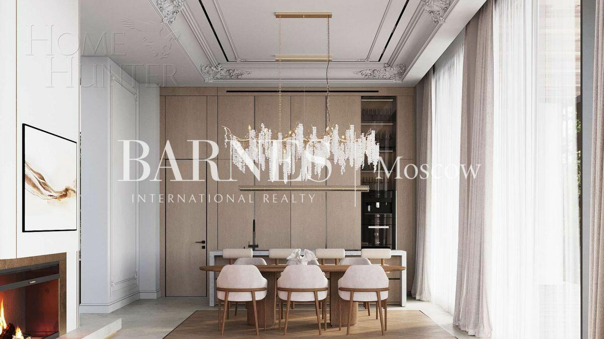 2-этажный коттедж 385 м² без отделки