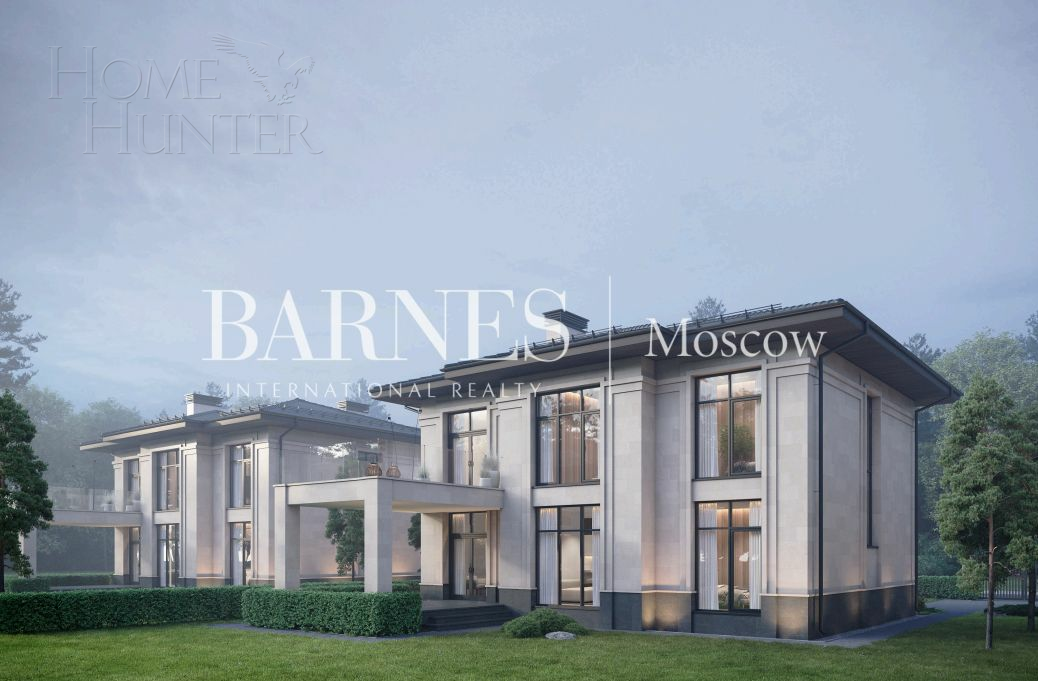 2-этажный коттедж 307 м² без отделки