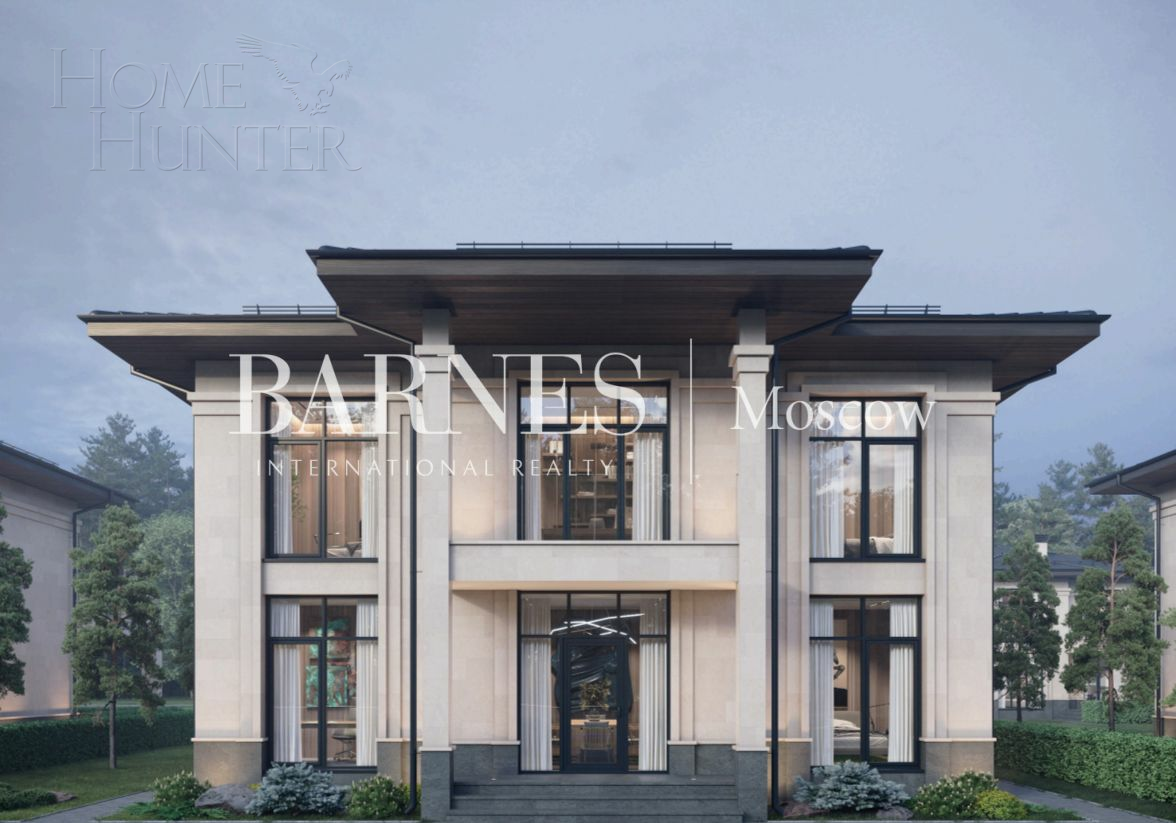 2-этажный коттедж 307 м² без отделки