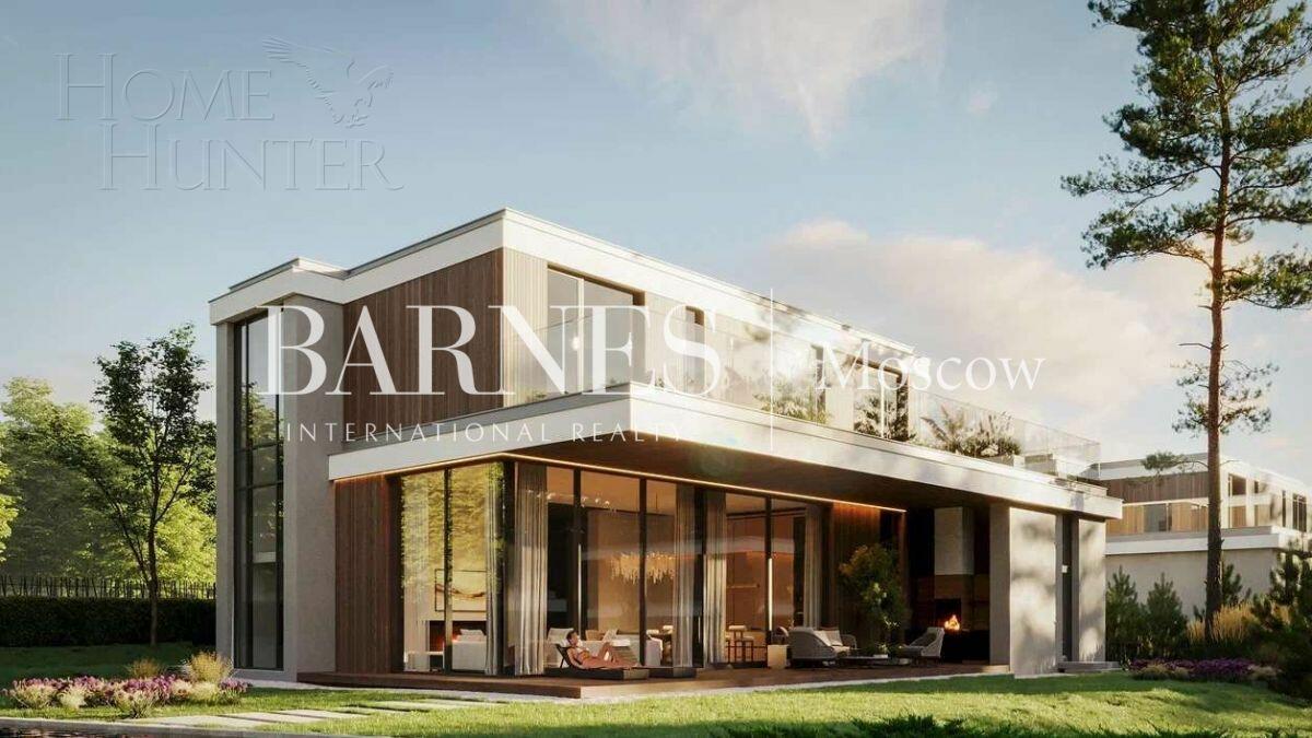 2-этажный коттедж 385 м² без отделки