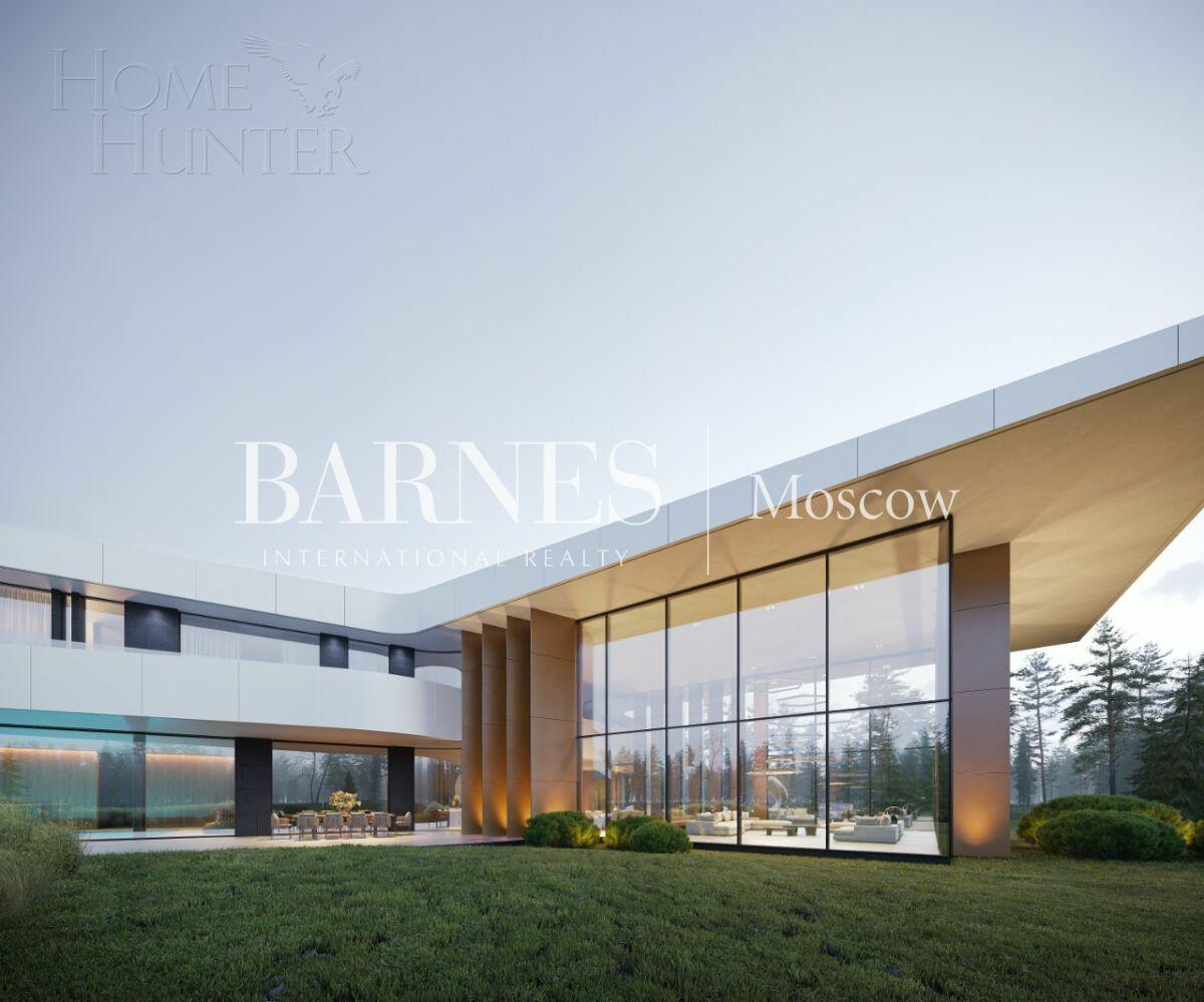 2-этажный коттедж 2 100 м² без отделки