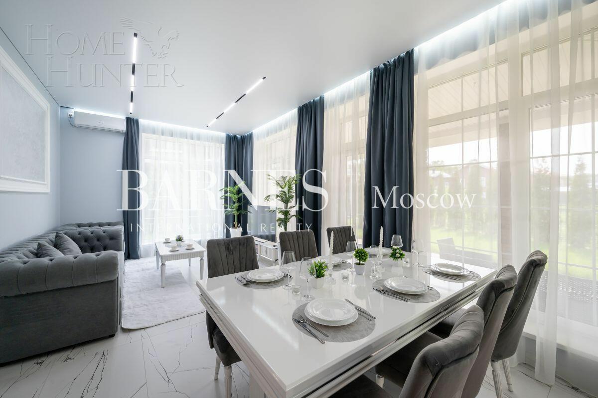 2-этажный коттедж 220 м² с отделкой