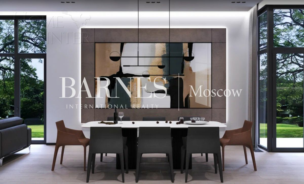 2-этажный коттедж 340 м² с отделкой