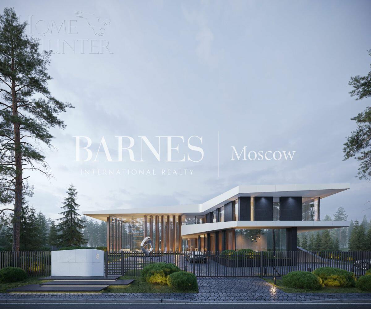 2-этажный коттедж 2 100 м² без отделки