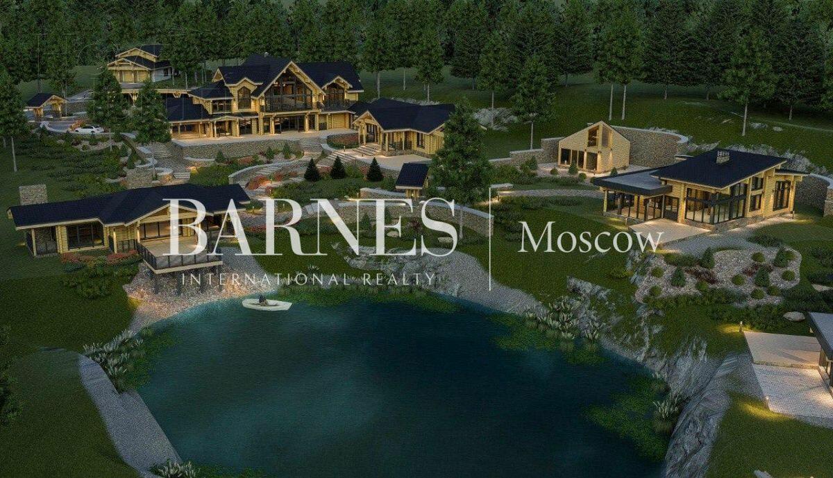 2-этажный коттедж 726 м² с отделкой