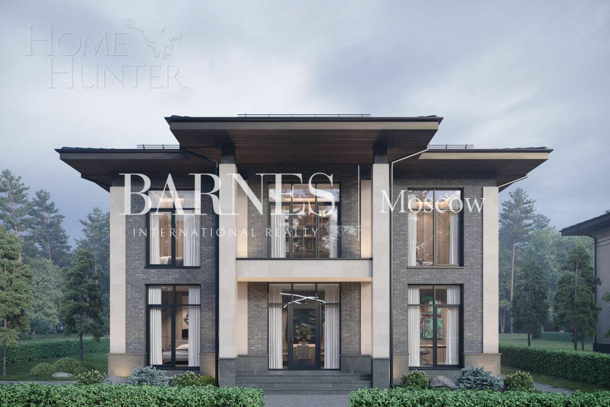 2-этажный коттедж 307 м² без отделки