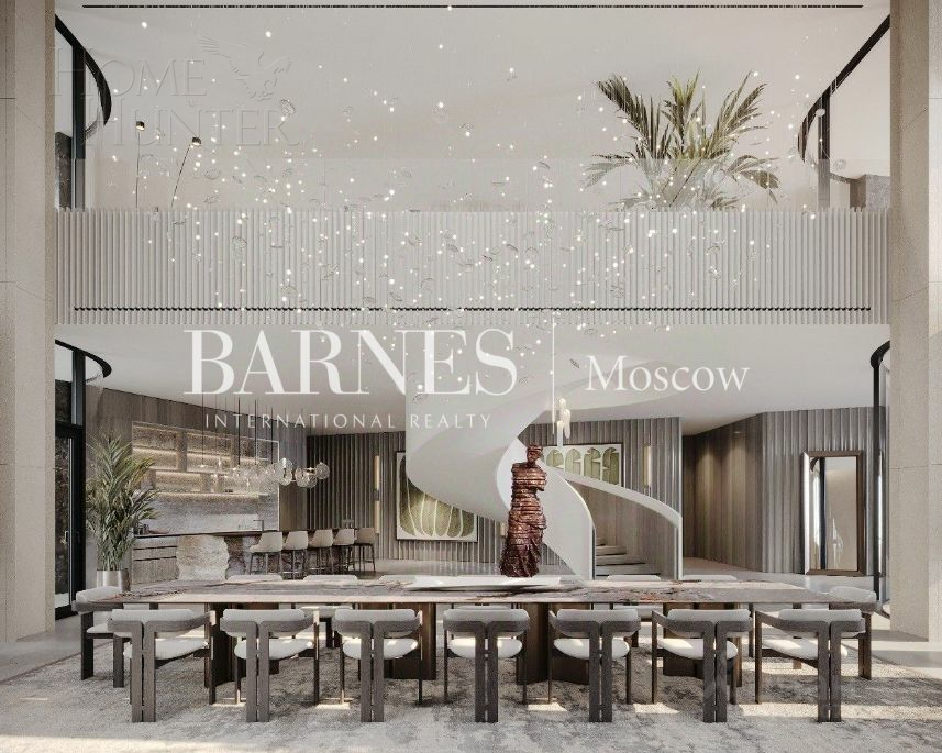 2-этажный коттедж 2 100 м² без отделки