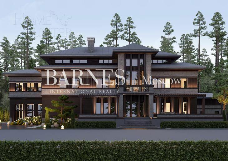 2-этажный коттедж 1 269 м² без отделки