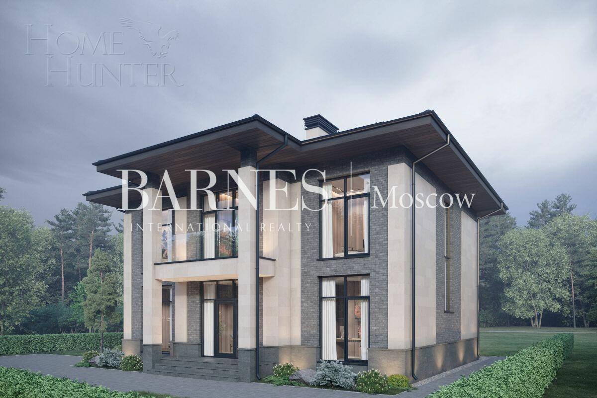 2-этажный коттедж 307 м² без отделки