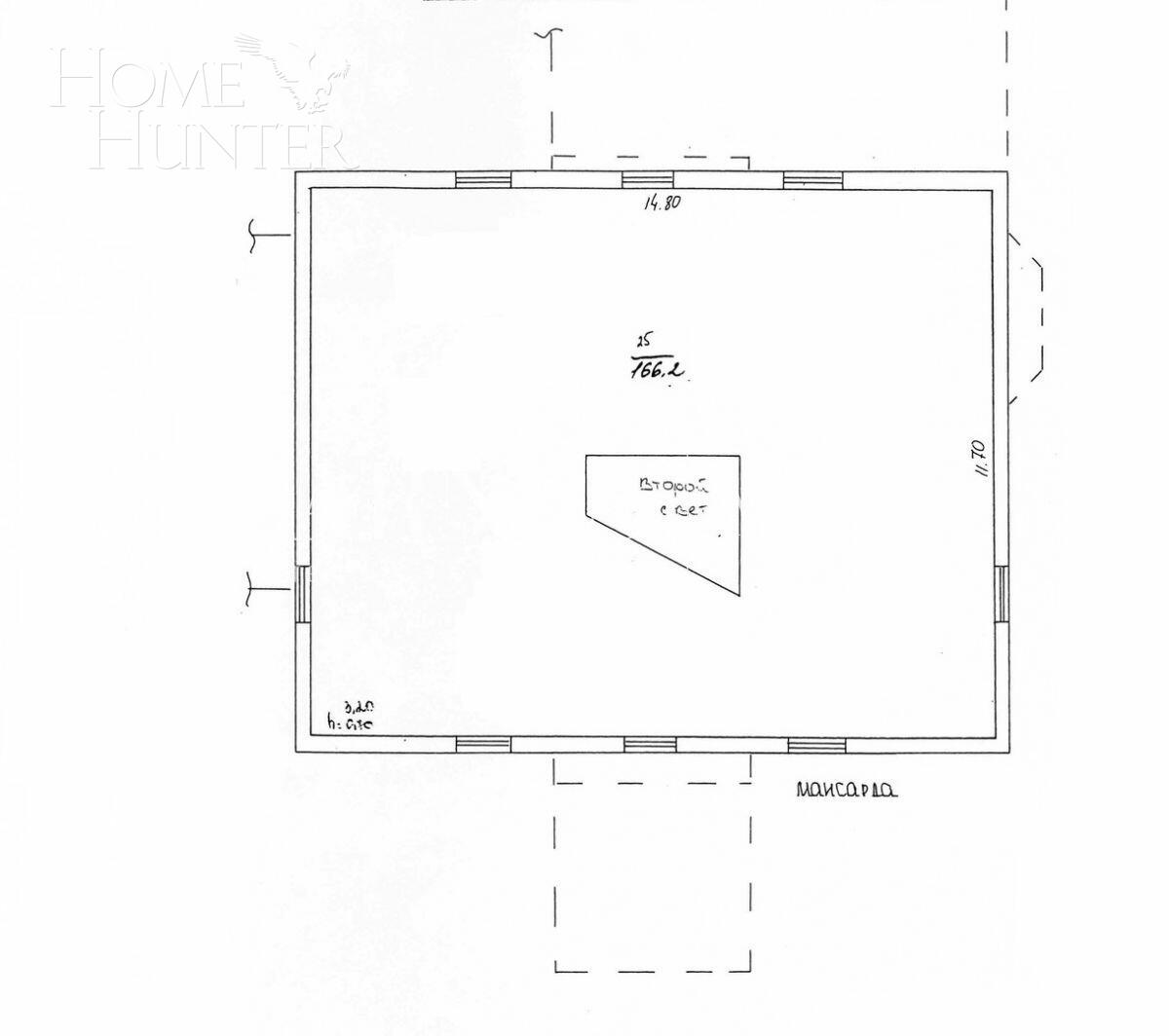 2-этажный коттедж 822 м² с отделкой