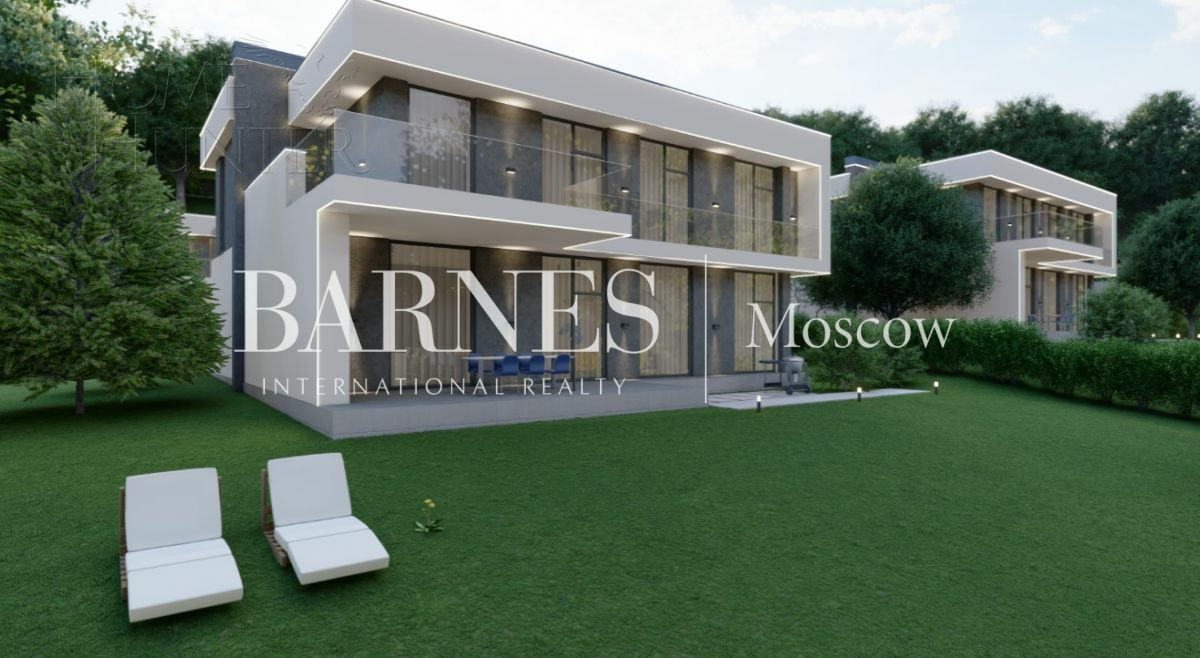 2-этажный коттедж 347 м² без отделки