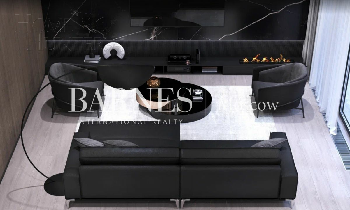 2-этажный коттедж 340 м² с отделкой