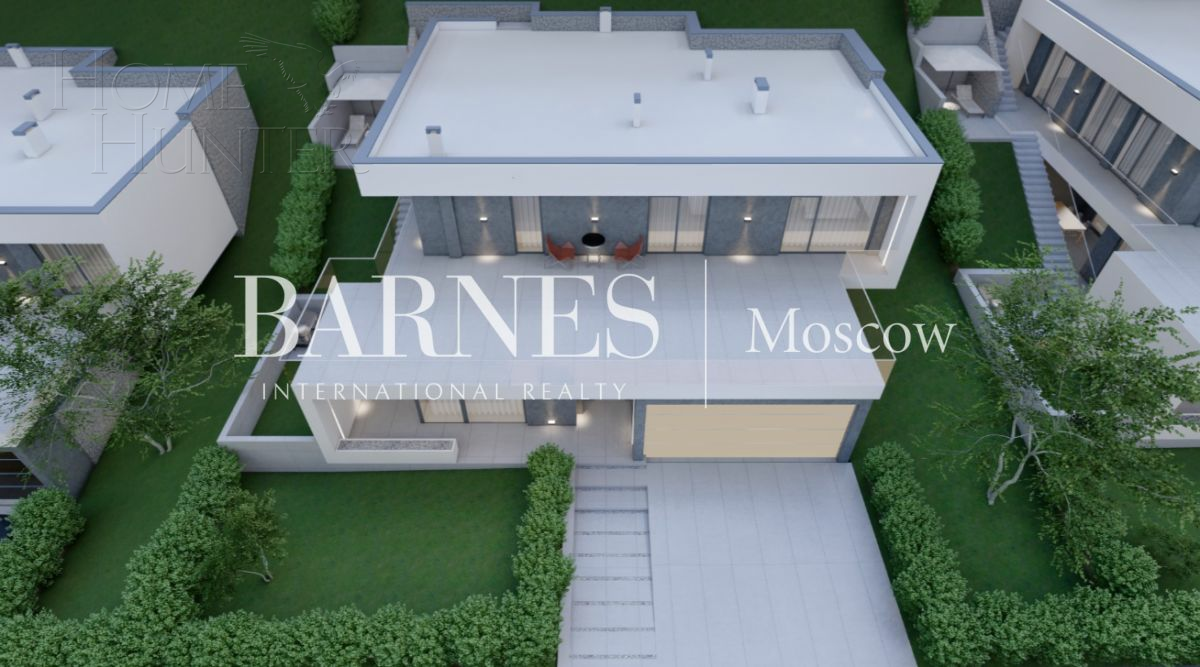 2-этажный коттедж 384 м² без отделки