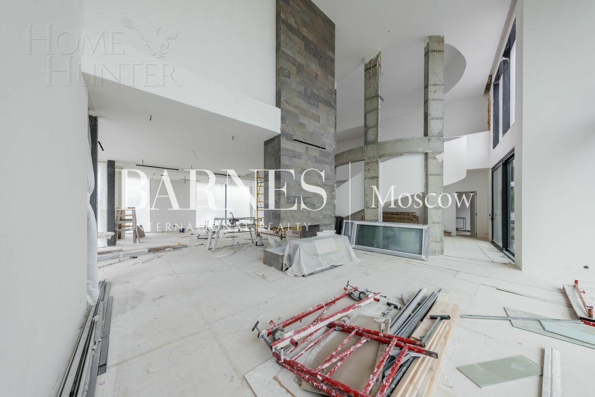 2-этажный коттедж 750 м² без отделки