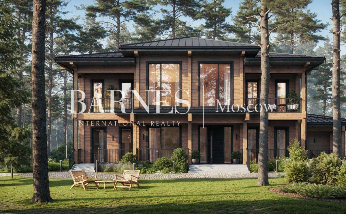 2-этажный коттедж 545 м² без отделки