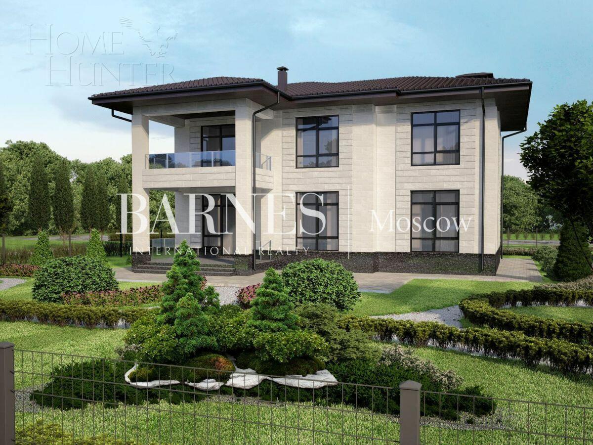 2-этажный коттедж 307 м² без отделки