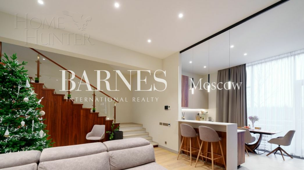 4-этажный таунхаус 278 м² с отделкой