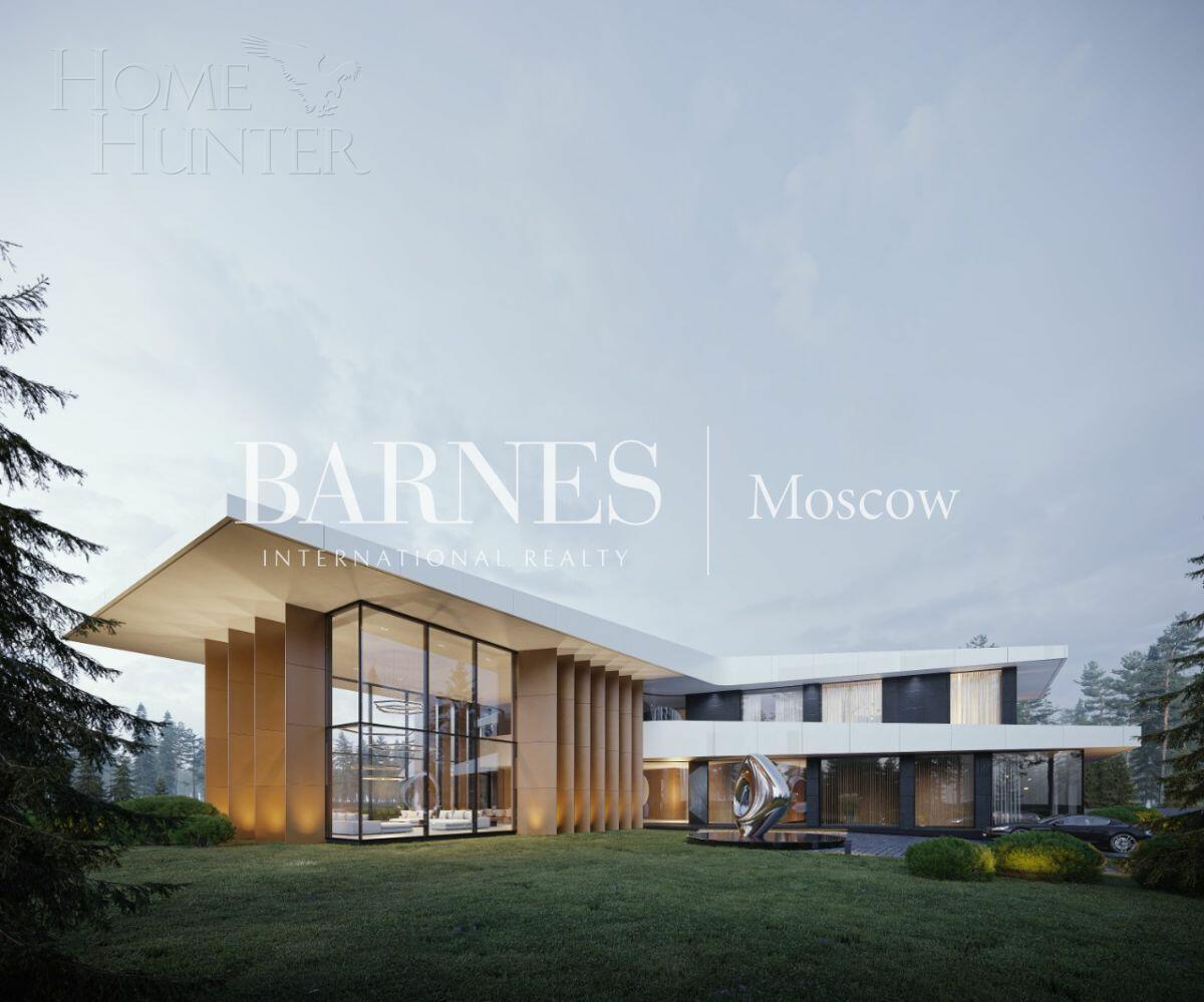 2-этажный коттедж 2 100 м² без отделки