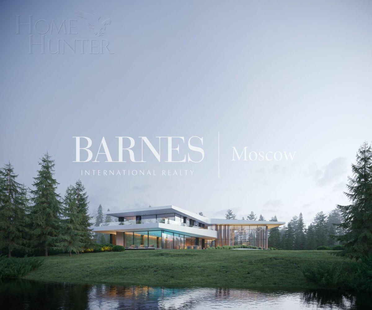 2-этажный коттедж 2 100 м² без отделки