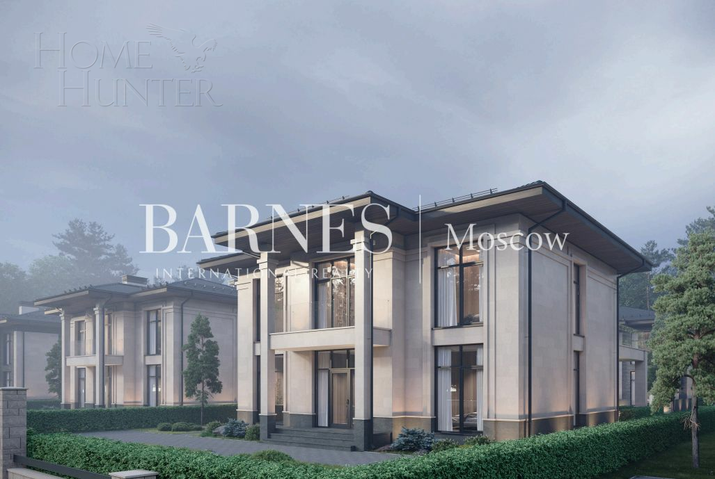 2-этажный коттедж 307 м² без отделки