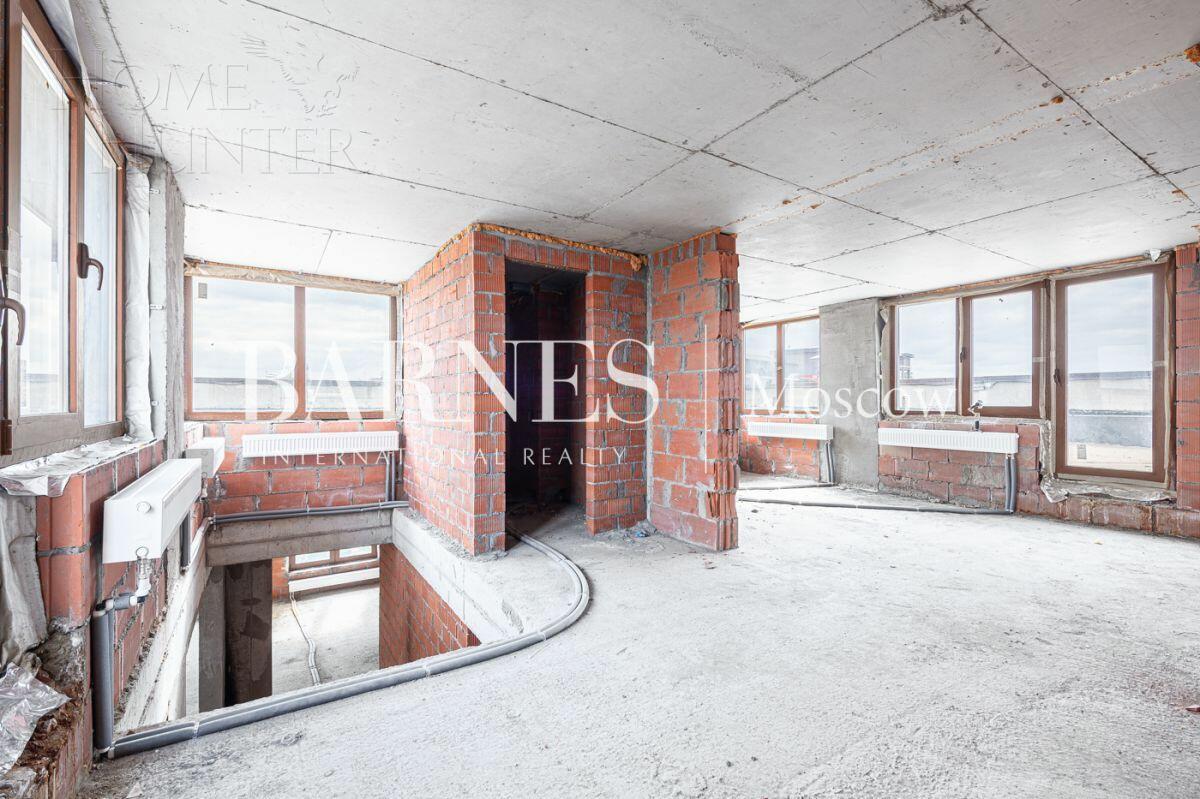 2-УРОВНЕВЫЙ ПЕНТХАУС БЕЗ ОТДЕЛКИ 320 М² НА 6 ЭТАЖЕ