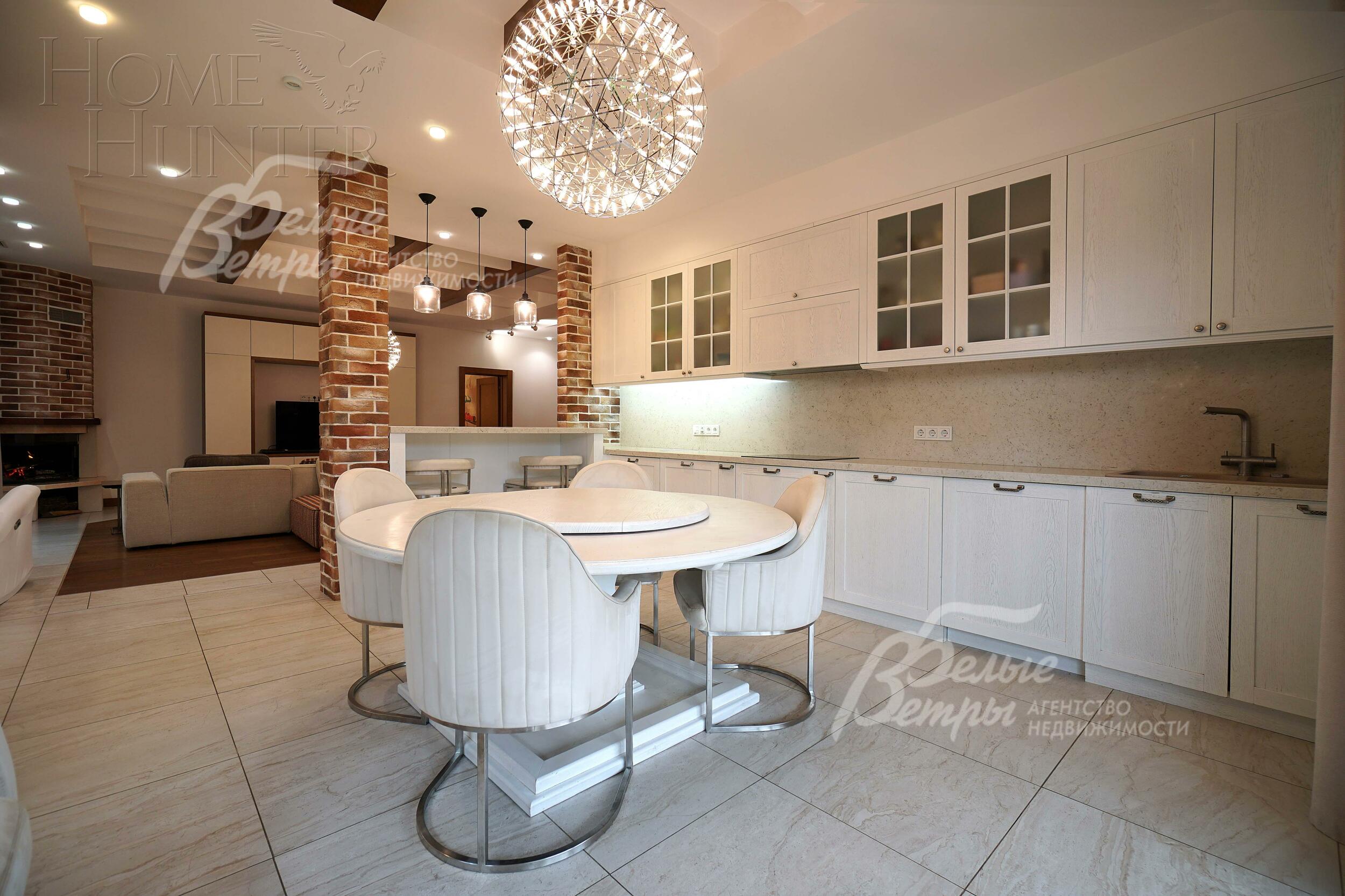 2-этажный коттедж 500 м² с отделкой