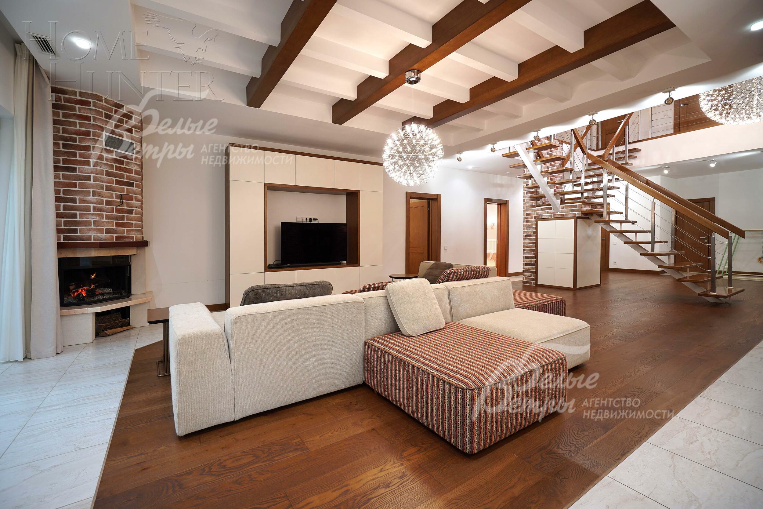 2-этажный коттедж 500 м² с отделкой