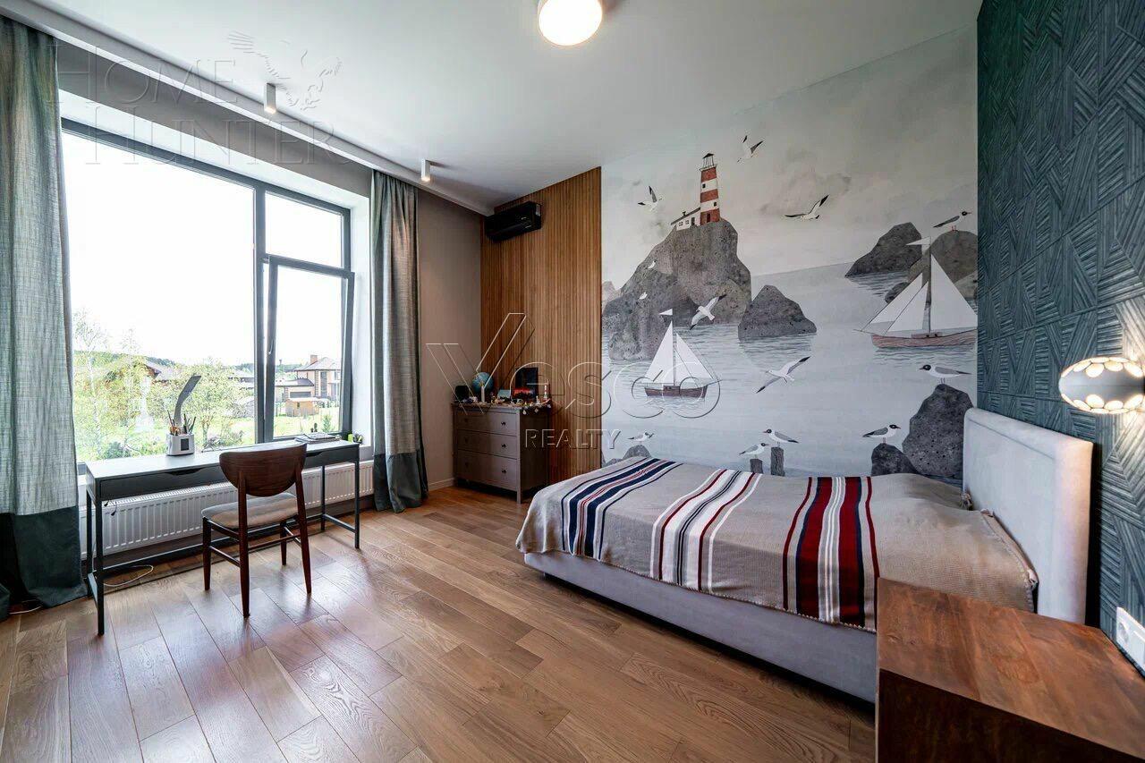 2-этажный коттедж 350 м² с отделкой