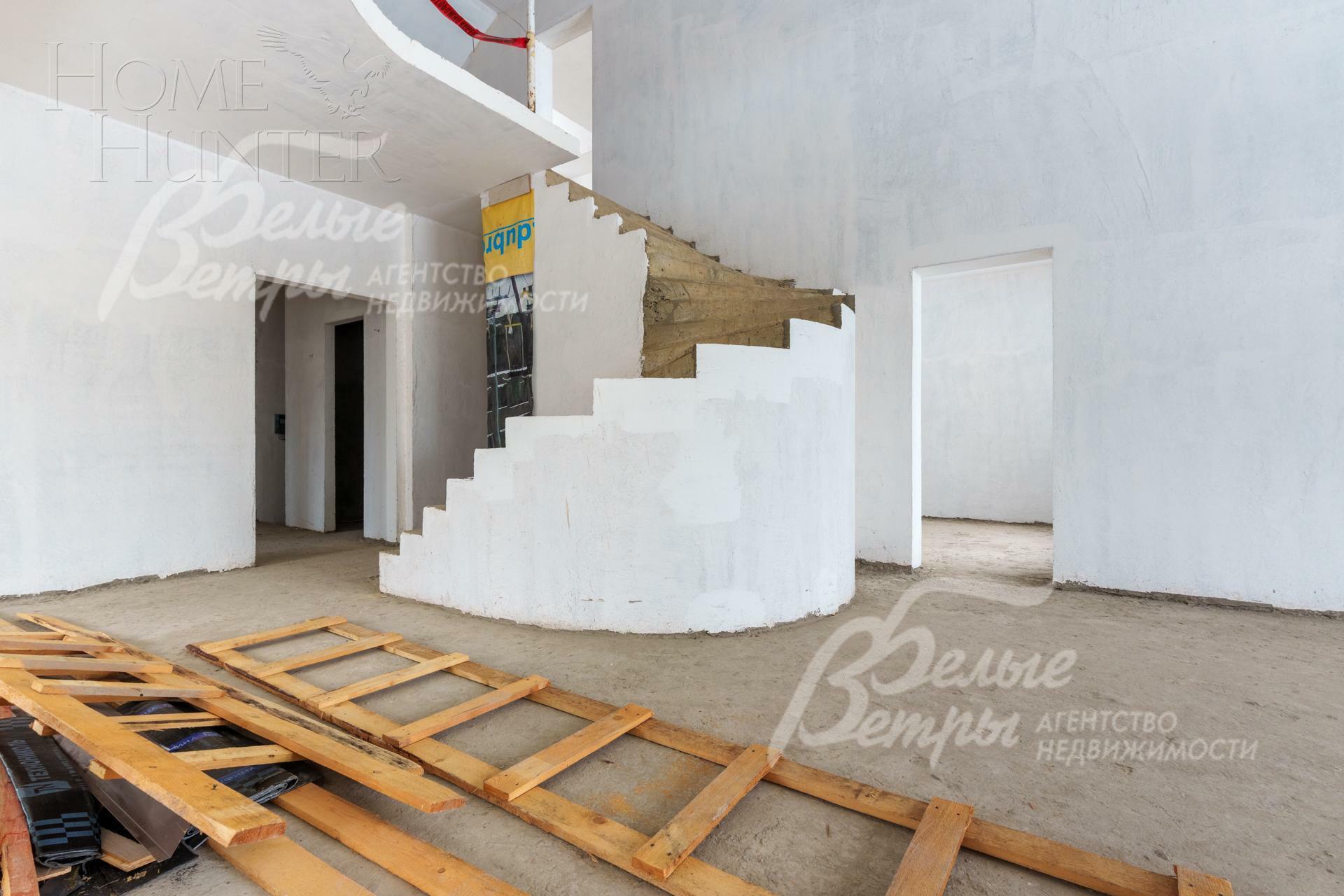 2-этажный коттедж 513 м² без отделки