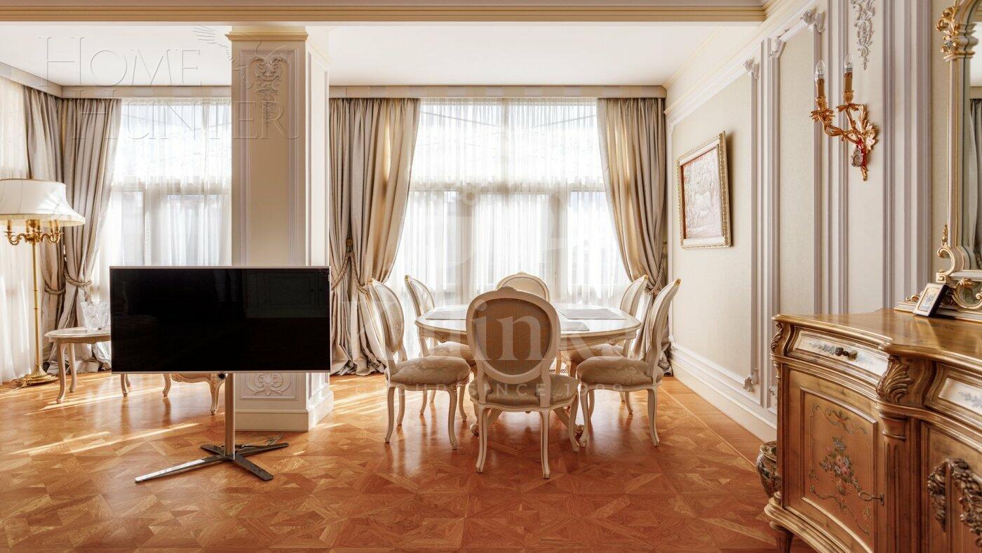 4-КОМН. КВАРТИРА С ОТДЕЛКОЙ 190 М² НА 3 ЭТАЖЕ