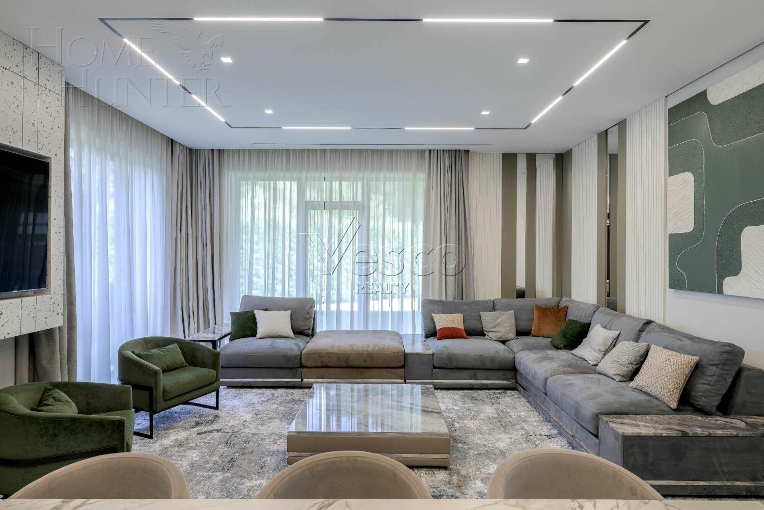 2-этажный коттедж 480 м² с отделкой