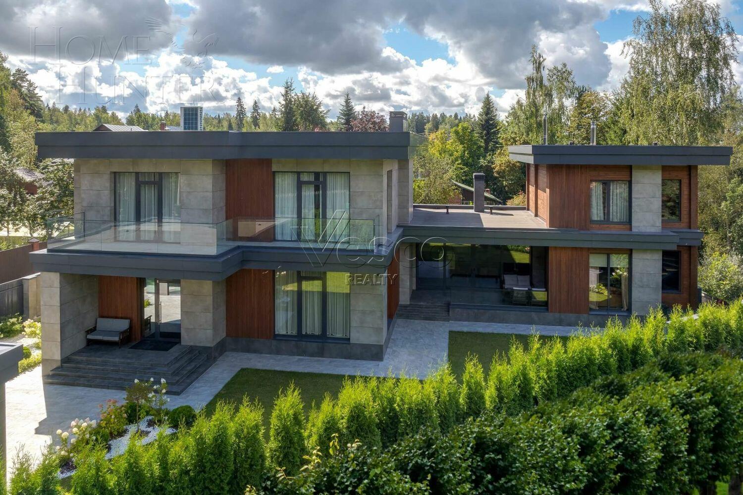 2-этажный коттедж 480 м² с отделкой