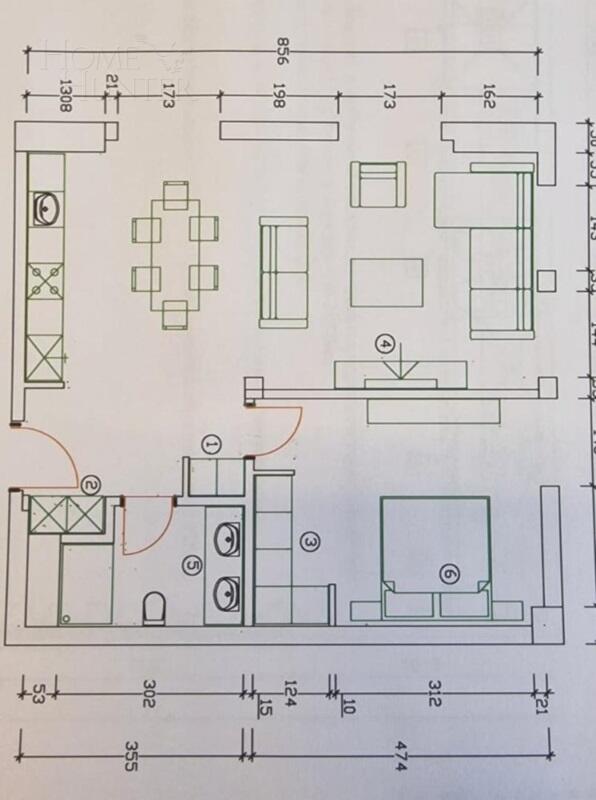 2-КОМН. КВАРТИРА С ОТДЕЛКОЙ 65 М² НА 12 ЭТАЖЕ