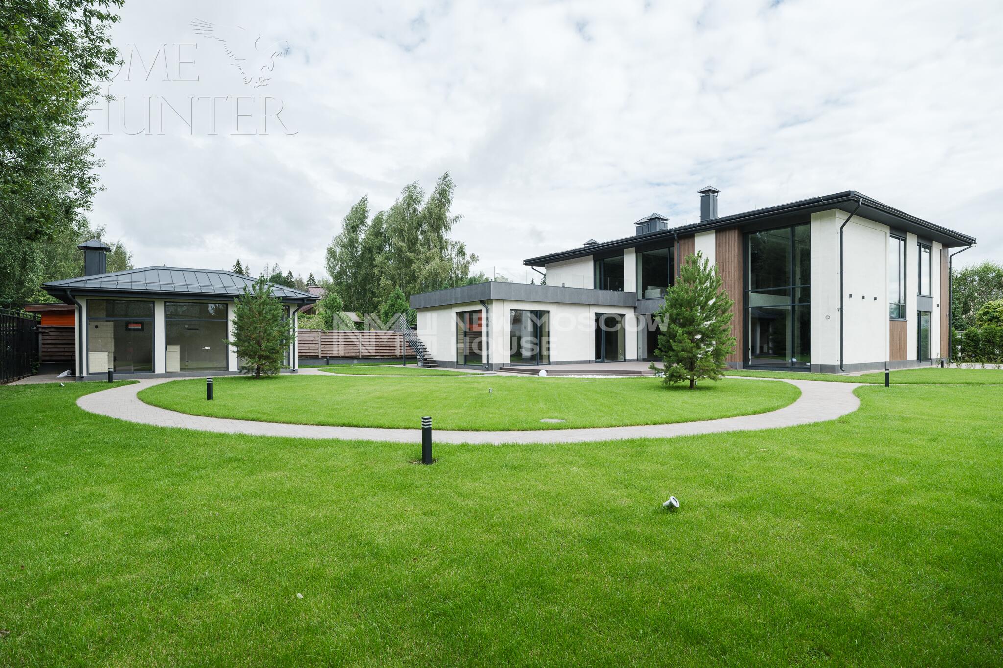 2-этажный коттедж 640 м² с отделкой