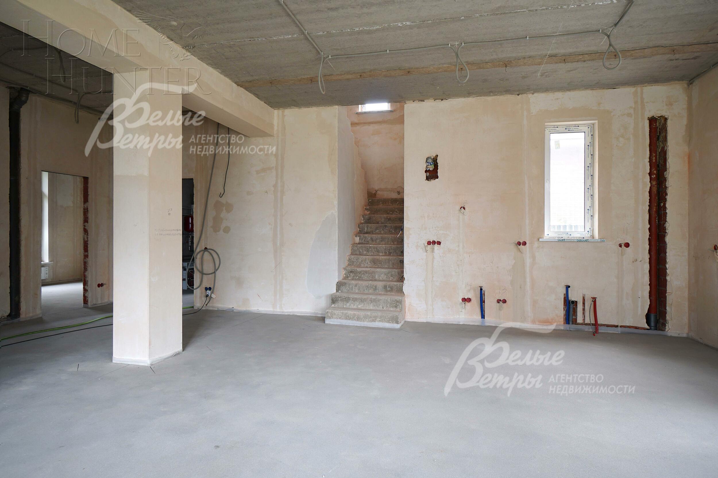 2-этажный коттедж 252 м² без отделки