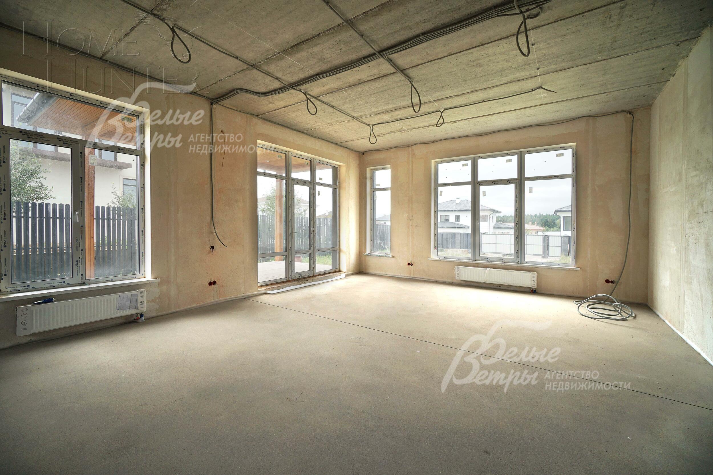 2-этажный коттедж 252 м² без отделки