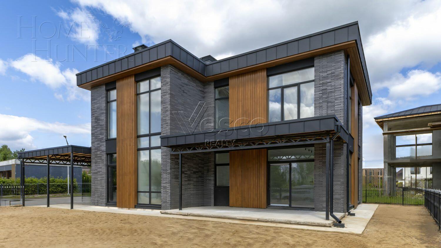 2-этажный коттедж 284 м² без отделки