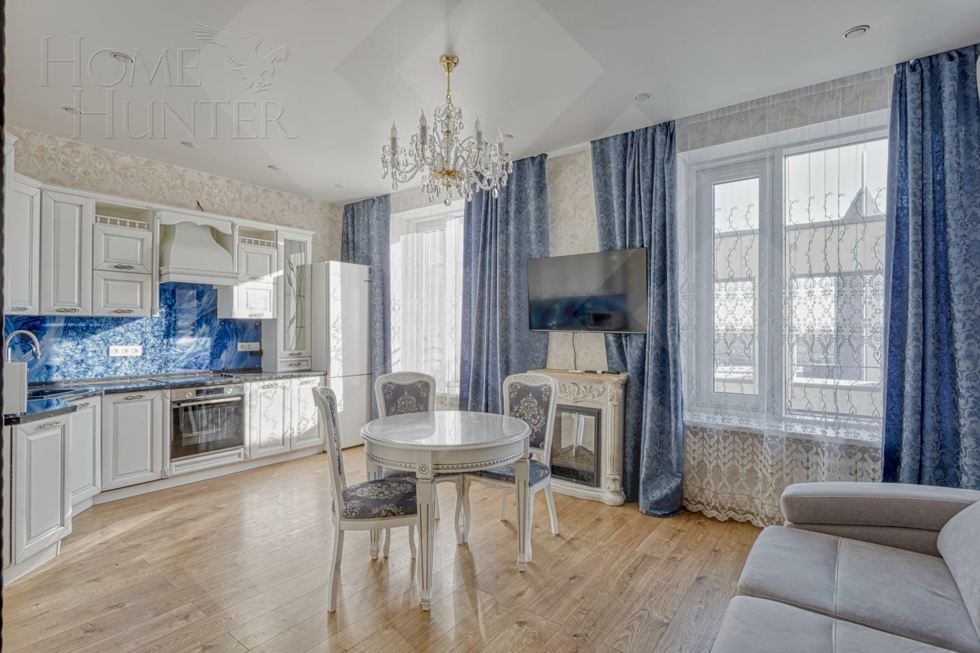 3-КОМН. КВАРТИРА С ОТДЕЛКОЙ 100 М² НА 25 ЭТАЖЕ